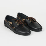 The Boat Loafer in Black
