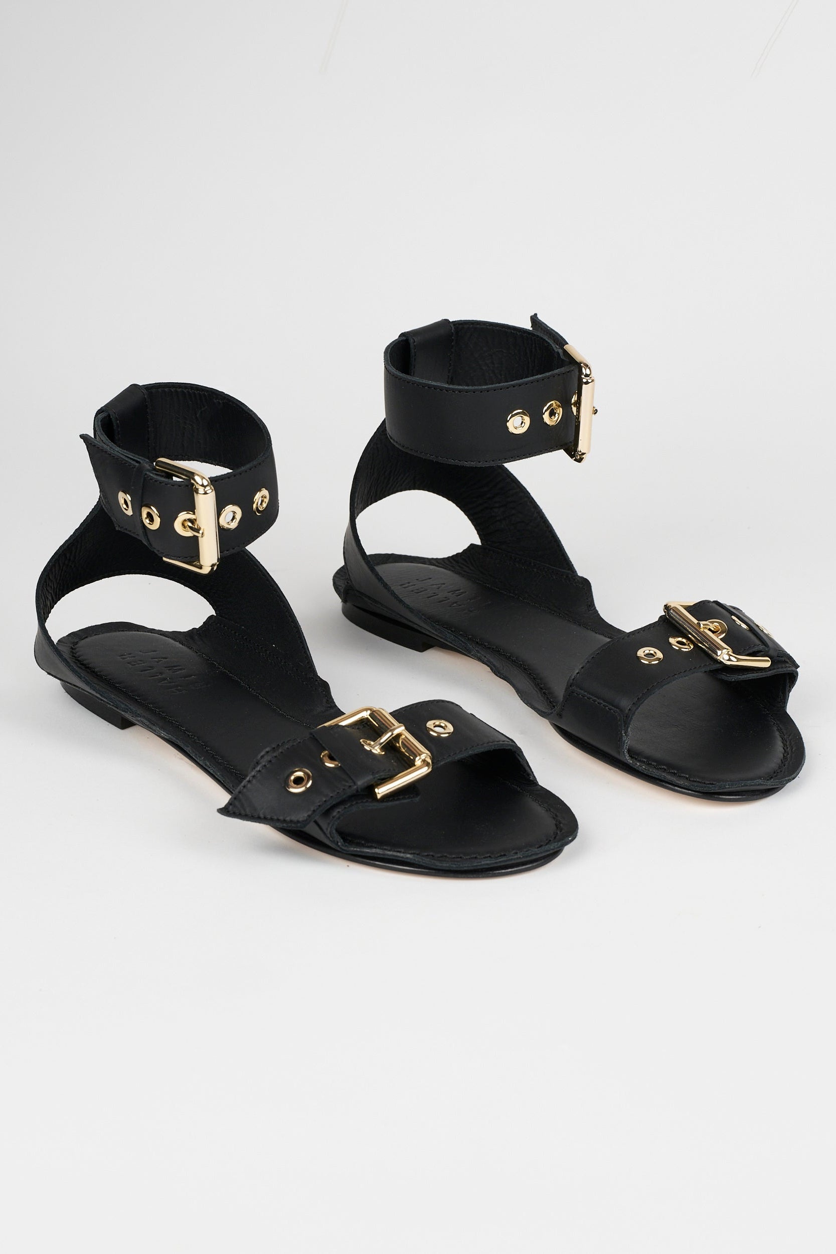 The Gladiator Sandal in Black