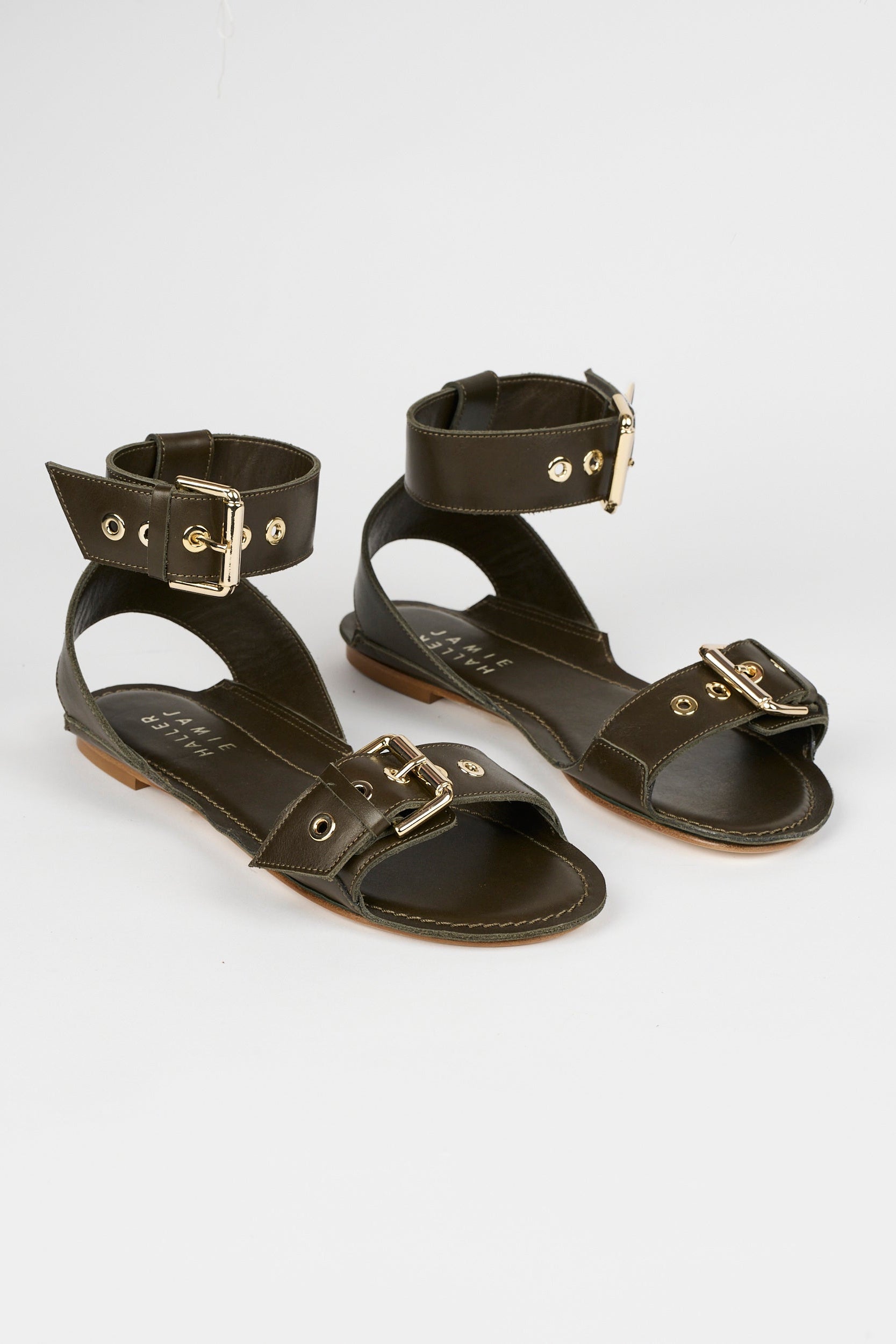 The Gladiator Sandal in Olive