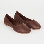 The Minimalist Slipper in Mogano