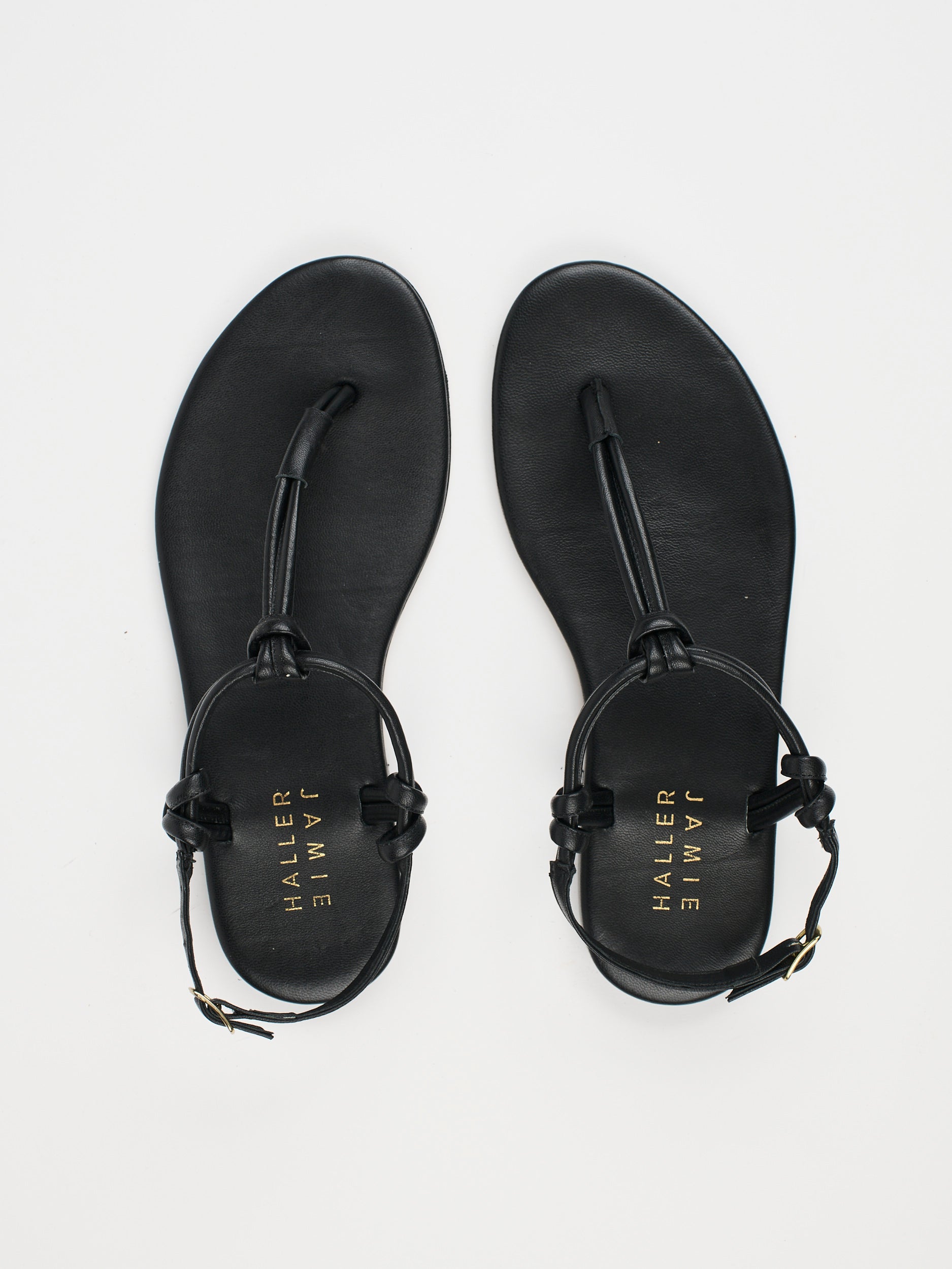 The Knot Sandal in Black