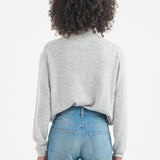 The Primm Sweater in Oxford. On body back - Jamie Haller