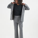 The Waist Tape Trouser in Oxford Grey