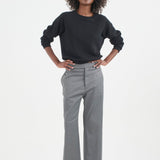 The Waist Tape Trouser in Oxford Grey