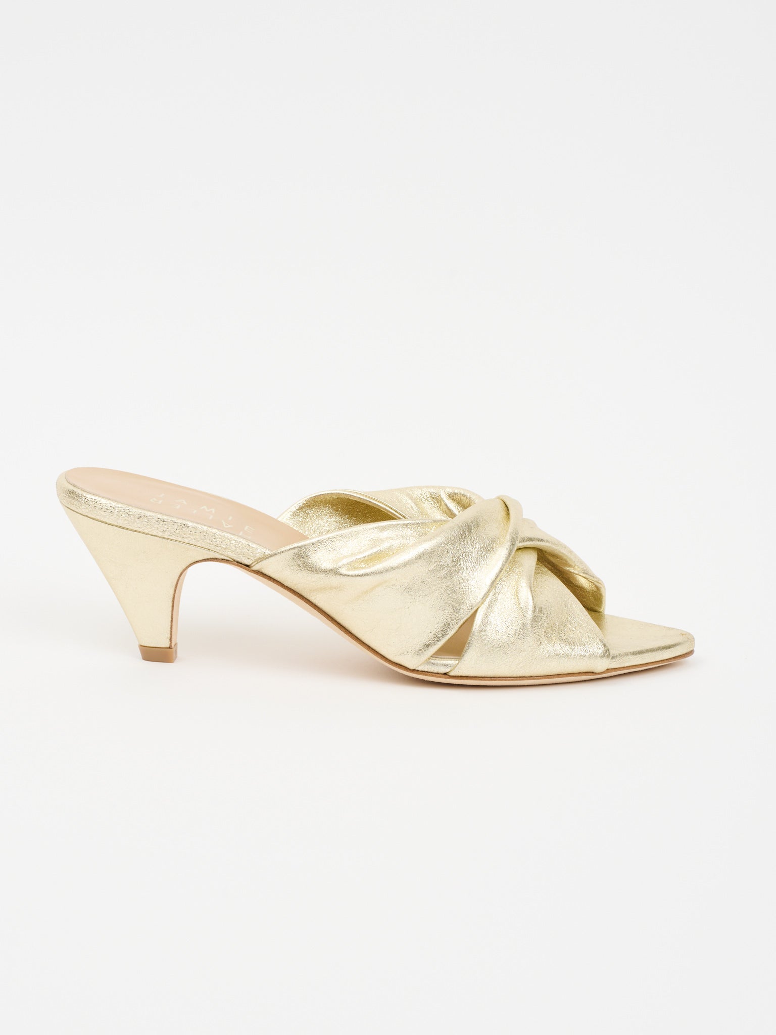 The Knot Heel in Gold Dust Side
