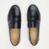 The Penny Loafer in High Black