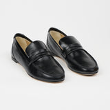 The Penny Loafer in High Black