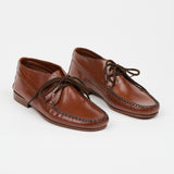 The Moc Bootie in Rich Brown
