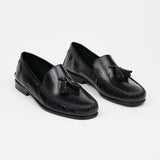 The Tasselo Moc Loafer in Black