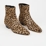 The Lennon Boot in Ponyhair Leopard
