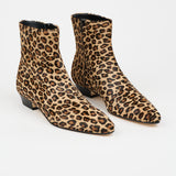 The Lennon Boot in Ponyhair Leopard