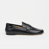 The Penny Loafer in High Black