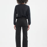 The Crease Jean in Black