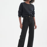The Crease Jean in Black