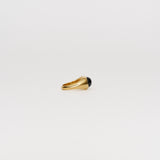 The Francis Oval Signet Ring in Onyx