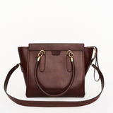 The Trap Tote in Oxblood