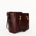 The Trap Tote in Oxblood