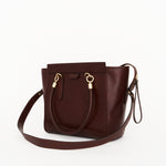 The Trap Tote in Oxblood