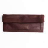 The Document Clutch in Oxblood