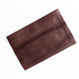 The Document Clutch in Oxblood