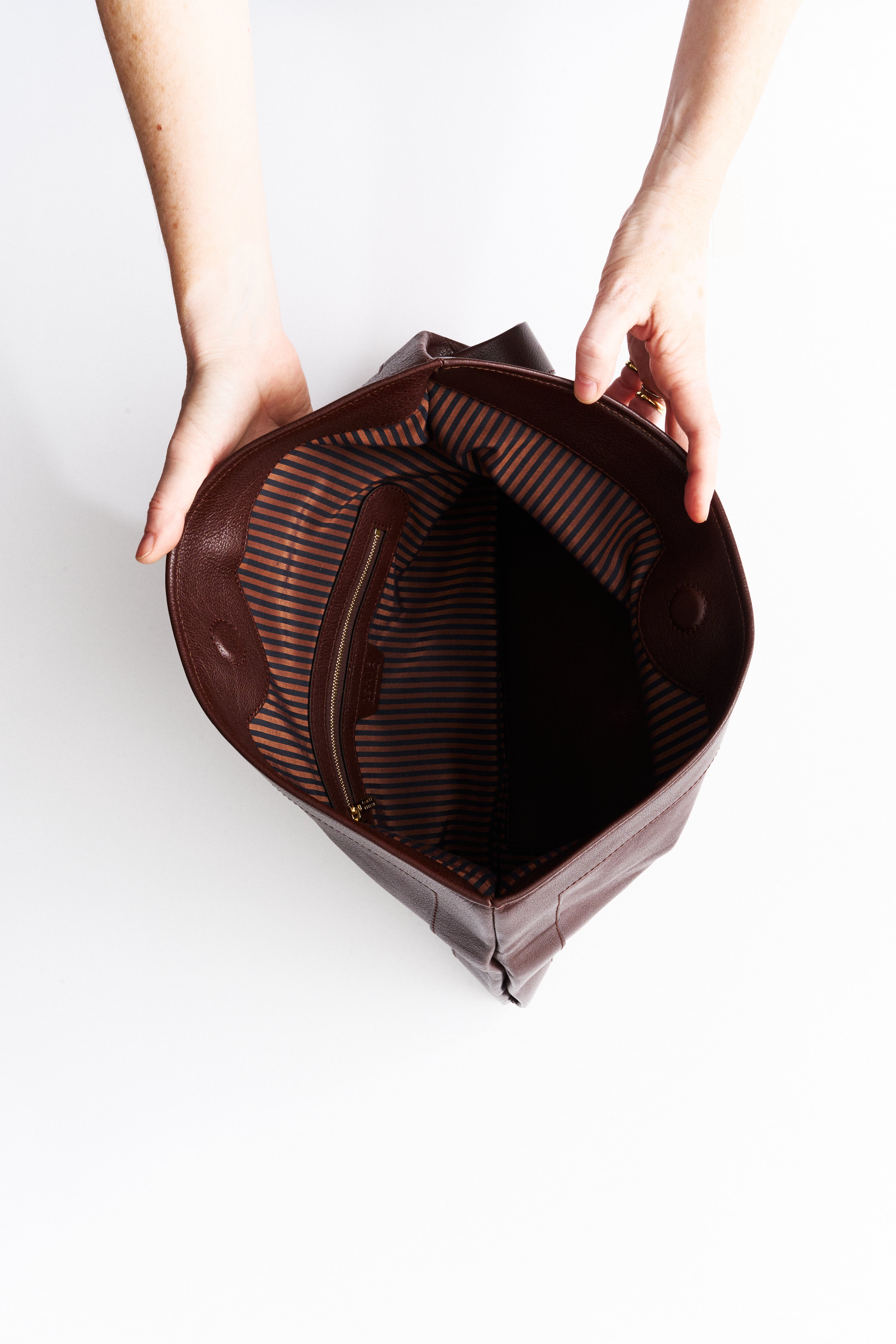 The Document Clutch in Oxblood