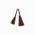 The Fringe Tie in Oxblood