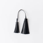 The Fringe Tie in Black