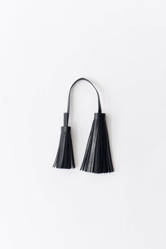 The Fringe Tie in Black
