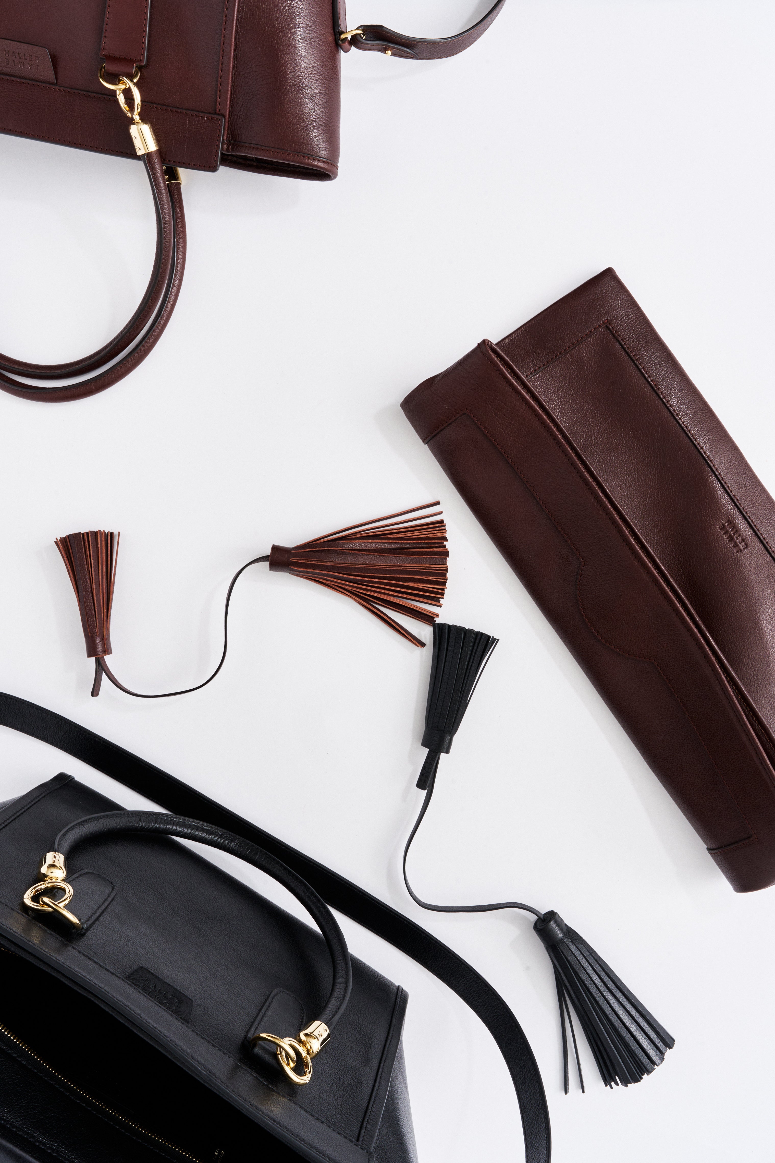 The Fringe Tie in Black