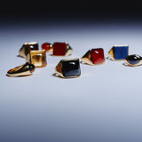 The Francis Oval Signet Ring in Tigers Eye