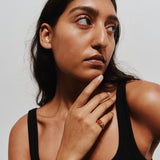 The Francis Oval Signet Ring in Carnelian