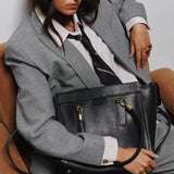The Trap Tote in Black