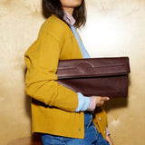 The Welt Pocket Cashmere Cardigan in Gold