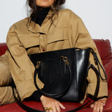 The Stacked Jacket in Chestnut