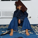 The Document Clutch in Oxblood