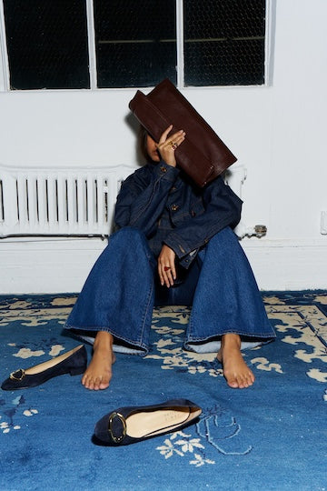 The Document Clutch in Oxblood