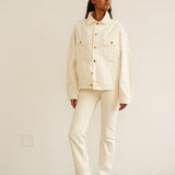 The Loverboy Jacket in Ecru