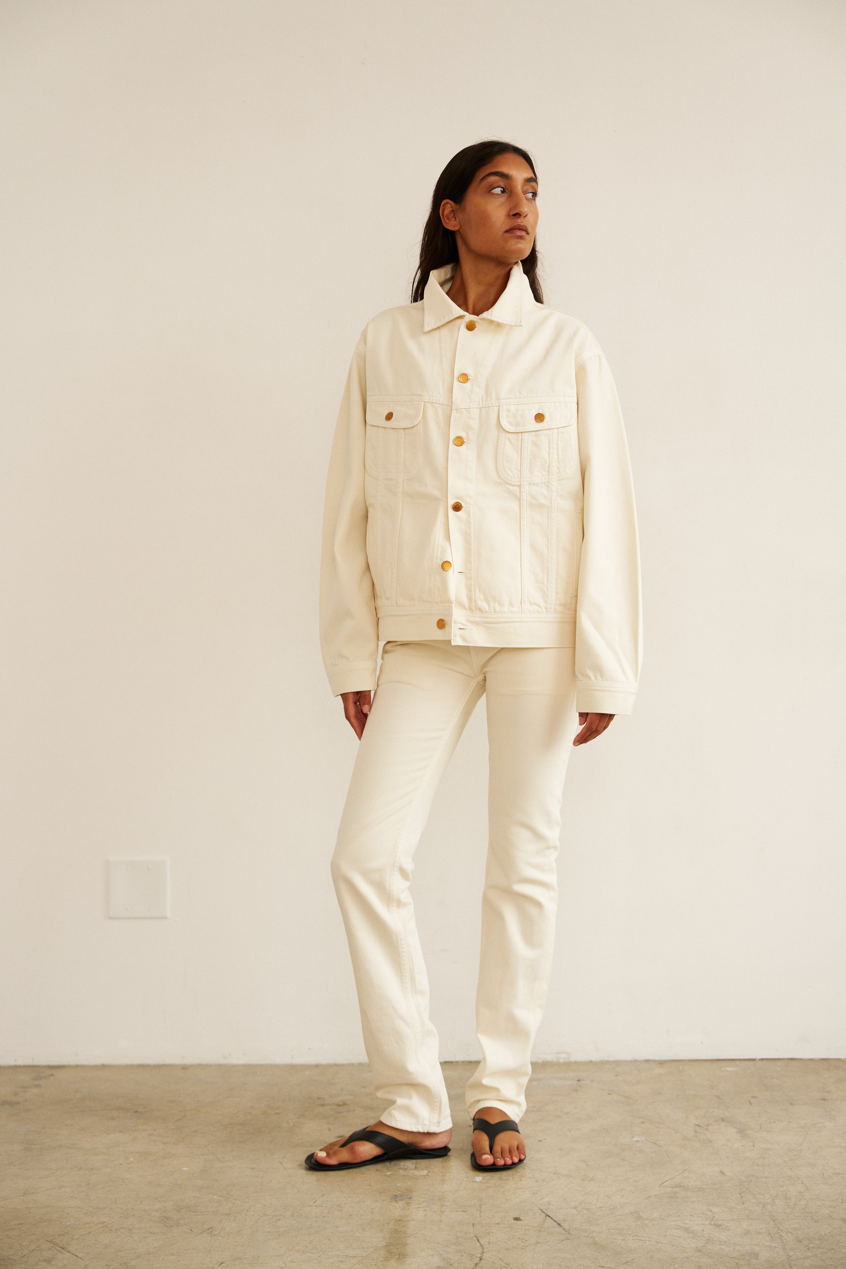 The Loverboy Jacket in Ecru