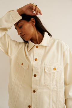 The Loverboy Jacket in Ecru