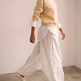 The Balloon Pant in White