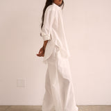 The Balloon Pant in White