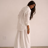 The Balloon Pant in White
