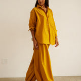 The Essential Shirt in Turmeric