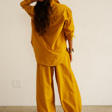 The Essential Shirt in Turmeric