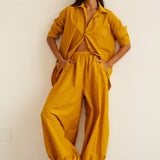 The Balloon Pant in Turmeric