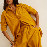 The Essential Shirt in Turmeric