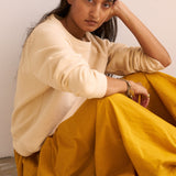 The Daily Sweatshirt in Butter