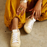 The Saccheto Sneaker in Butter
