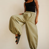 The Balloon Pant in Eucalyptus