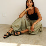 The Balloon Pant in Eucalyptus